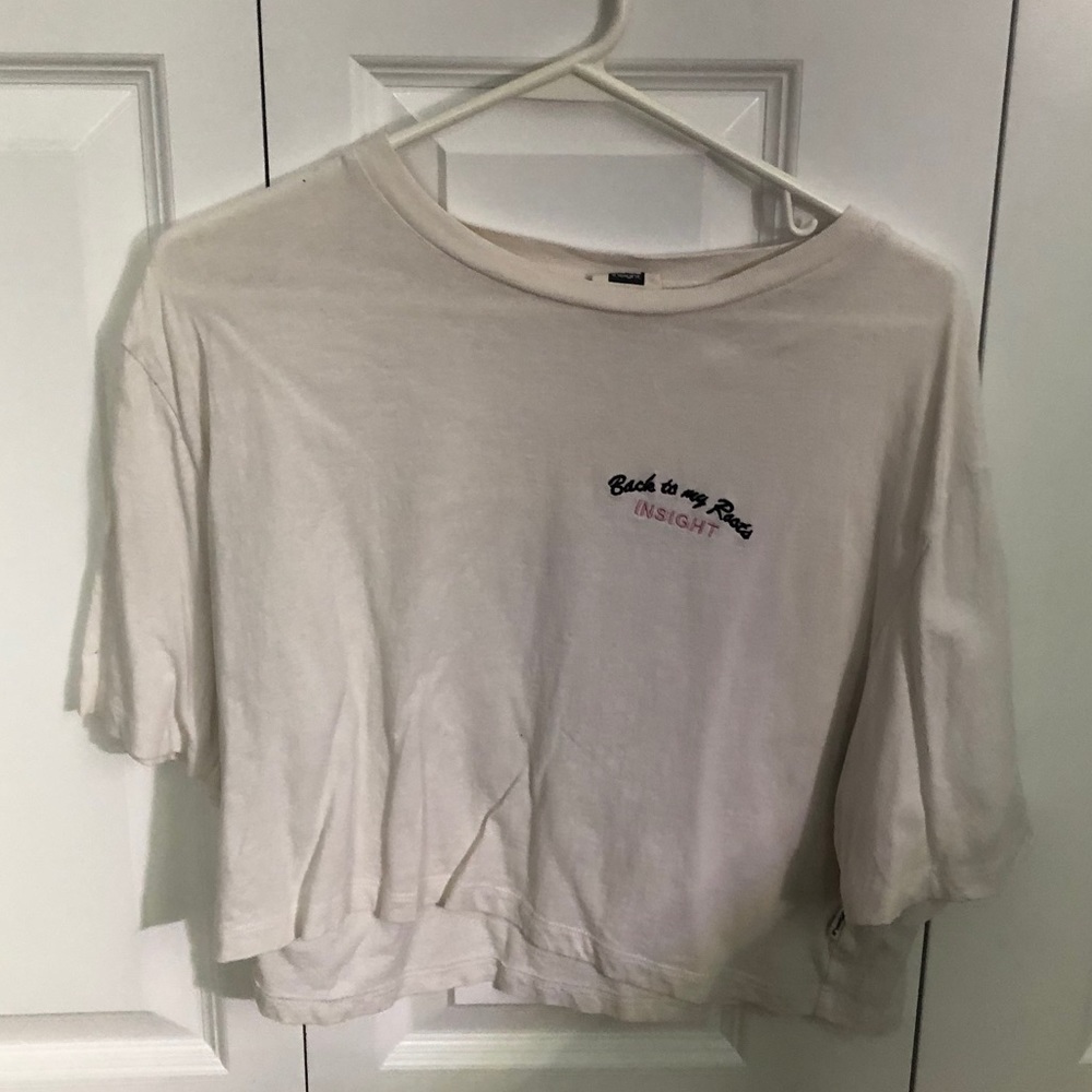 Cropped Graphic Tee